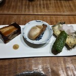 Asakusa Hirayama - 煮こごり、カキ