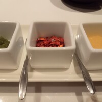 博多もつ鍋 やま中 博多店 - 調味料