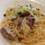 北海道イタリアン ミアボッカ - 秋刀魚がペペロンチーノによくあう！