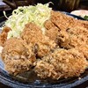 とんかつ かつひろ  - 「小ロースとカキの盛り合わせ定食（税込￥1,540）」