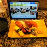 回転寿司 みさき - ランチ・しおかぜ、味噌汁付き
