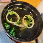 鰻 むさし乃 - 肝吸い