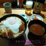 銀座 梅林 - 黒豚スペシャルカツ丼