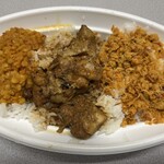 オカスバカレー - 【本日のスリランカカレーワンプレート３種】初めての人はここから！