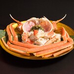 boiled snow crab