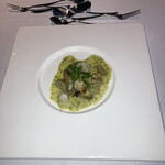 BRON RONNERY - 北海道産帆立と小柱　旬の木野子のフリカッセ　ブルギニヨン風