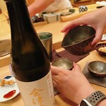 木挽町 とも樹 - 手酌の裏紀香女史