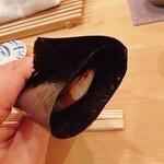 木挽町 とも樹 - 平貝の磯辺焼き