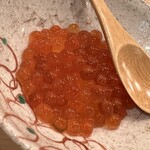 木挽町 とも樹 - この漬けイクラは今季最高の味わいでした