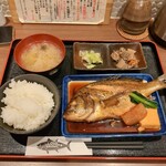 Sakanaya Shokudou Uokichi Sampei - 煮魚定食(クロダイ)