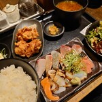 居酒屋YOU家 - 海鮮漬け定食♪