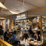 SALON BUTCHER & WINE - 何処も賑わってる中、良い〜匂いがした店♪