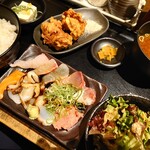 居酒屋YOU家 - 海鮮漬け定食♪