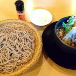 十割蕎麦 薫風 - 料理写真:海老あられ蕎麦