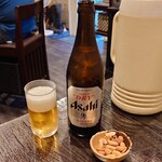 Ma Rong Youza Ando Sankorei - 中瓶ビール570円