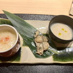 Sushi To Sake Uoshin - 前菜3種