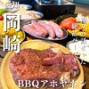 塊肉ステーキと牡蠣 アホヤネン 岡崎BBQガーデン - 