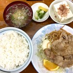 花月食堂 - 焼肉定食