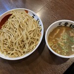 Sanhou men - 231027金　大阪　三豊麺 心斎橋店　濃厚魚介つけ麺