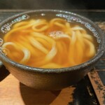 222289223 - 【2023年06月】土ゴボウ天うどん＠1,050円、うどんのアップ。