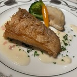 アピシウス - 甘鯛とエカイエと鱧のフリット　蜂蜜ビネガーソース