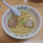 222290669 - 函館塩ラーメン　600円　どこまでも澄んだプースー