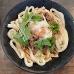 カマ喜ri - 肉味噌坦々温玉うどん（中）