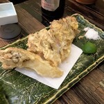Banya Nagasawa - 舞茸天ぷら。舞茸の天ぷらの味です。