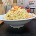 Chuukaryouri Shinsan'You - 海老炒飯　900円　大盛り＋100円