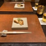 わたべ - お通しの焼き鮭