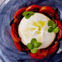 和プレーゼ　モッツァレラブラータとアメーラ