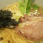 チャーシュー・水菜・岩海苔