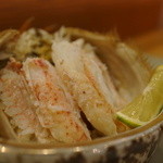 千春鮨 - カニ一杯