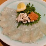 鮮魚 天ぷら すしつま - 鉄刺