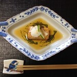 宮田・鈴庵 - 生麩の揚げ出し