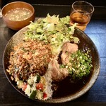 スープとカレー - 料理写真: