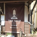 THE SHIP - お店前ののぼり旗