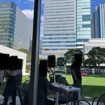 Trattoria Tabule - テラス席も3席ある。