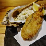 鯖とか烏賊とか真とか - 追加で仙鳳趾のカキフライ！