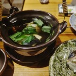 鯖とか烏賊とか真とか - 土瓶蒸し！出汁の次元が凄すぎると思います！　超超名店絶品！これでおまかせコース完了！