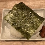 ヤキトリ まだらや - 塩むすび