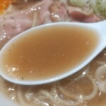麺家 たけ田 - スープの感じ
