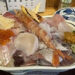 喜界 - おまかせ海鮮丼（¥2,300-）