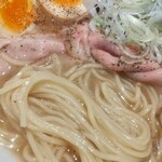 麺家 たけ田 - 麺の感じ