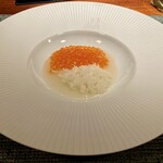 蒼 - 煮えばなのリゾット 神経締めの新いくら