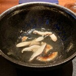蒼 - 鱧と松茸のコンソメ
