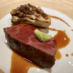 蒼 - 但馬玄の炭火焼 舞茸のロースト