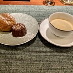 蒼 - 小菓子 自家製シュークリームとカヌレ コーヒー