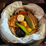 釜寅 - ランチ五目釜飯　1,166円