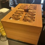 和牛めんたい 神楽 - こんな感じで、サーブされます。